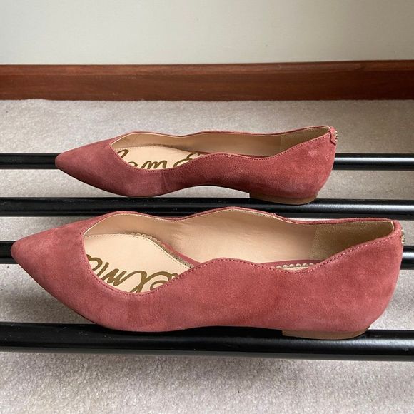 SAM EDELMAN Women Suede Pointy Toe Shoes NEW NWOB - Picture 3 of 8